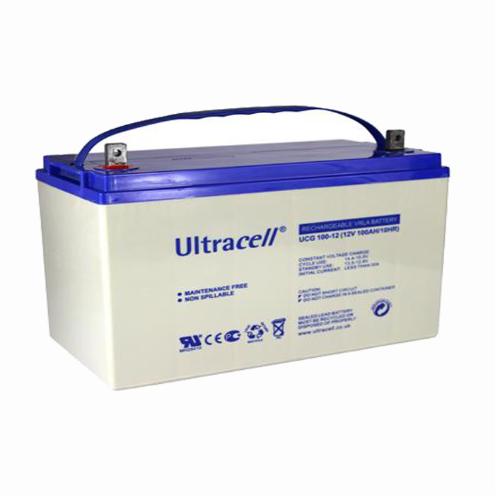 Batterie GEL 12v, 150ah Ultracell pour panneaux solaires